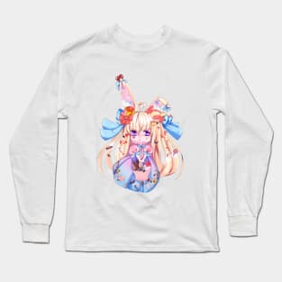 Easter Bunny Girl Festive Girl Long Sleeve T-Shirt